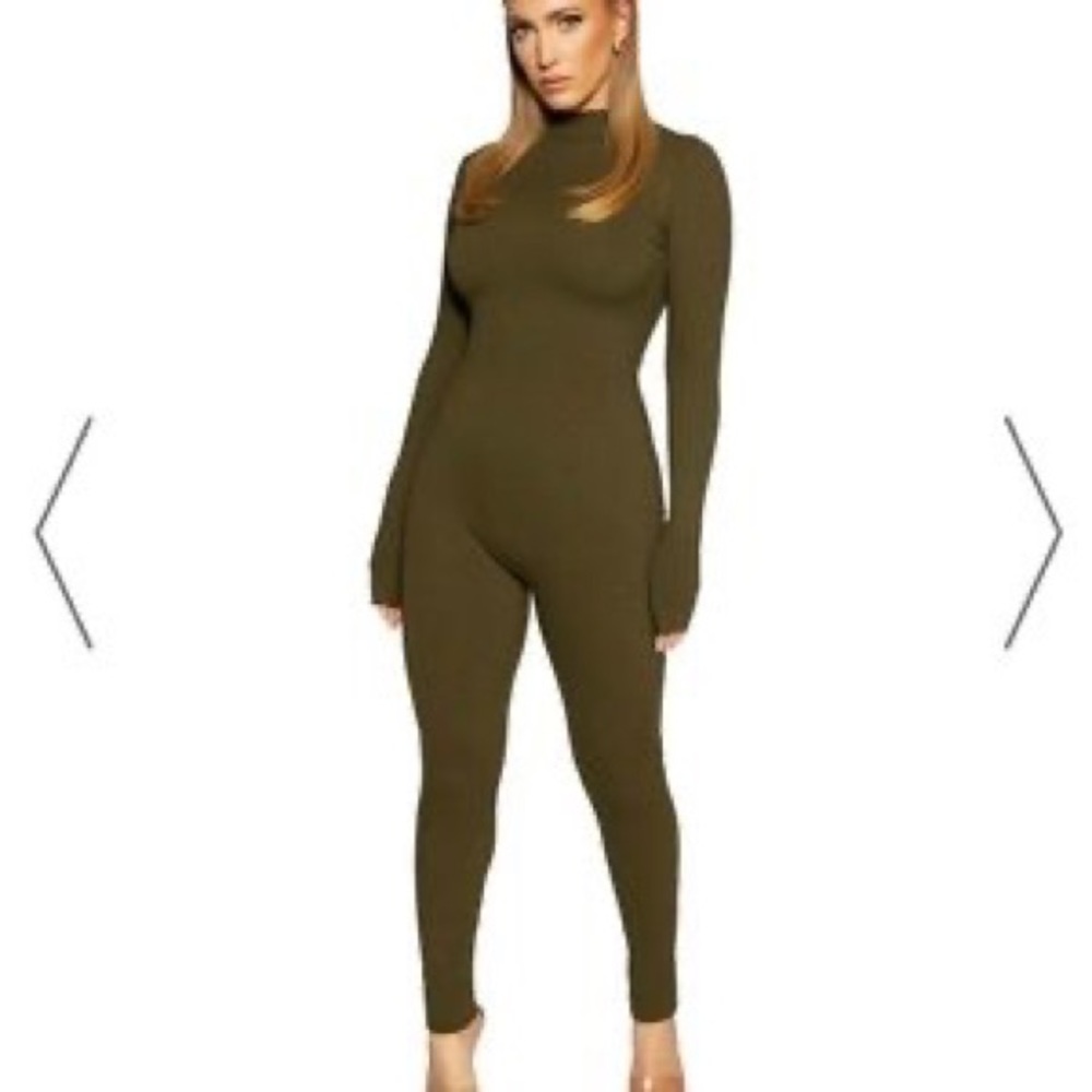 Naked wardrobe Snatched all body jumpsuit